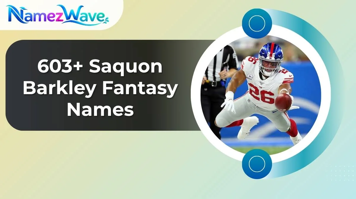 Saquon Barkley Fantasy Names