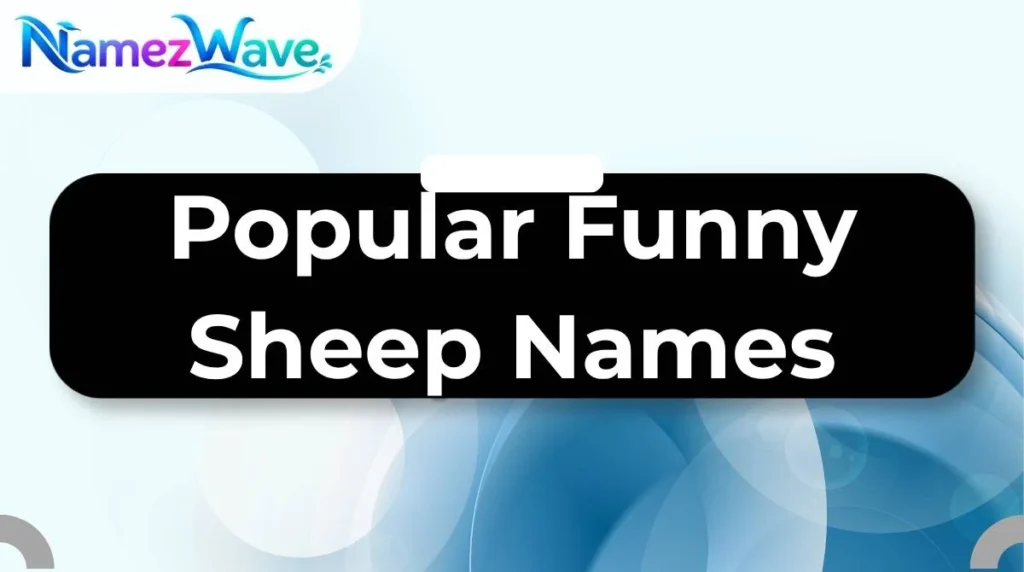 Funny Sheep Names