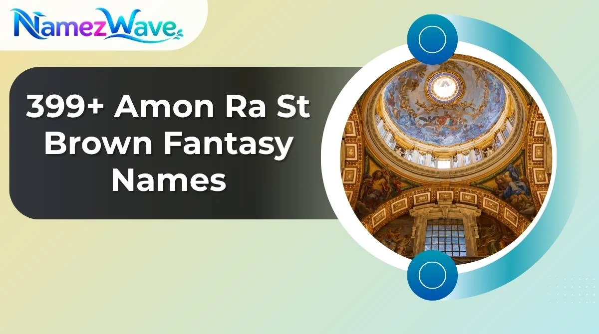 Amon Ra St Brown Fantasy Names
