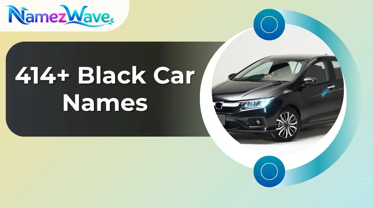 Black Car Names