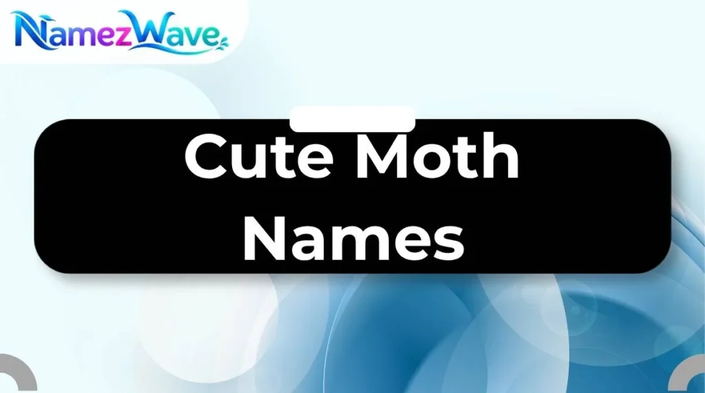 Cute Moth Names