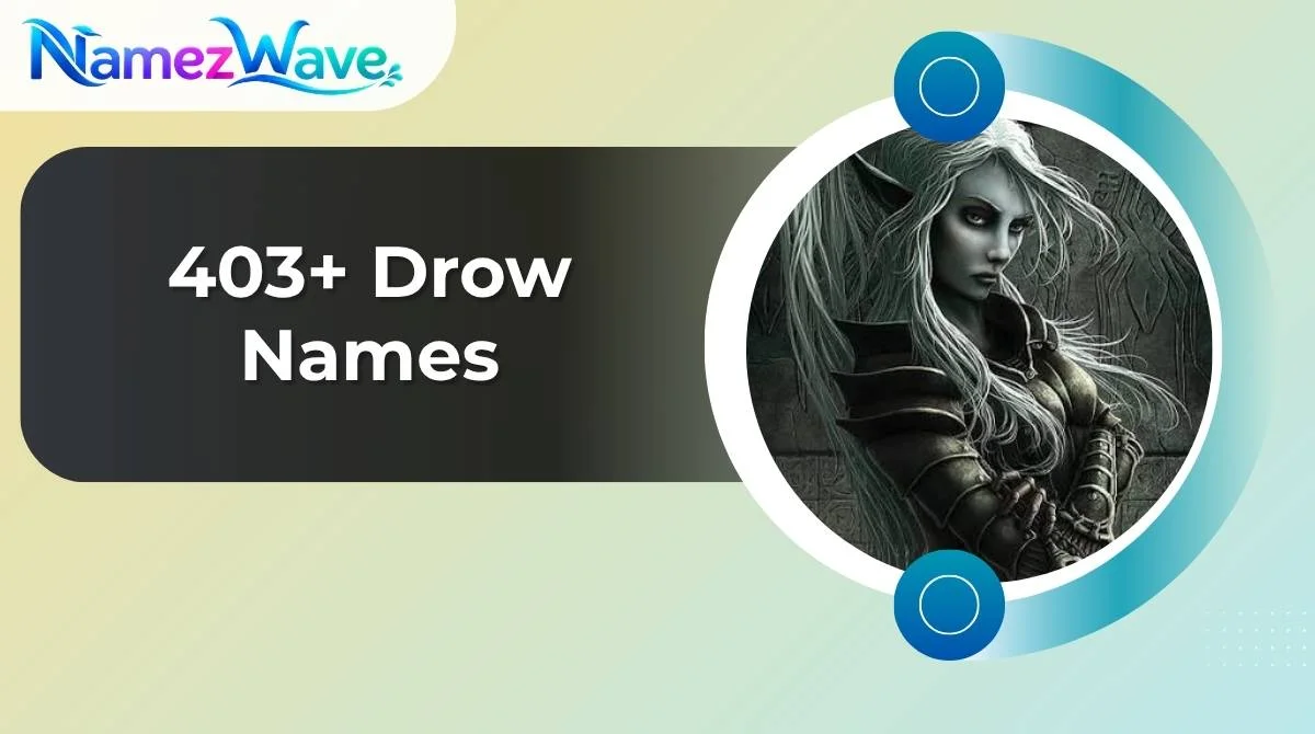 Drow Names