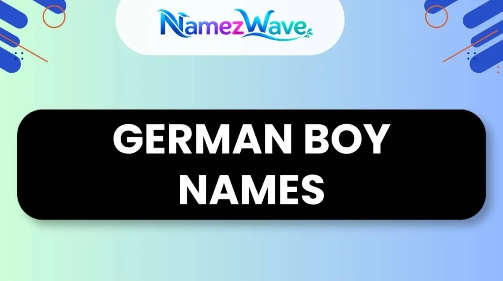 German Boy Names
