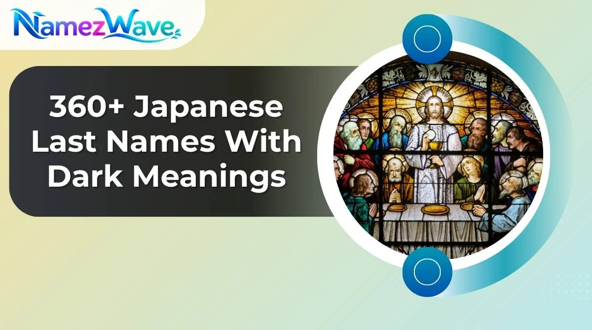 Japanese Last Names With Dark Meanings