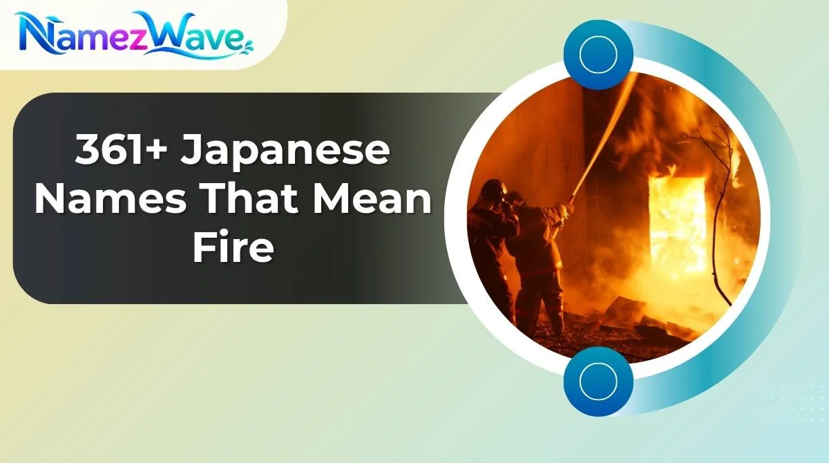 Japanese Names That Mean Fire