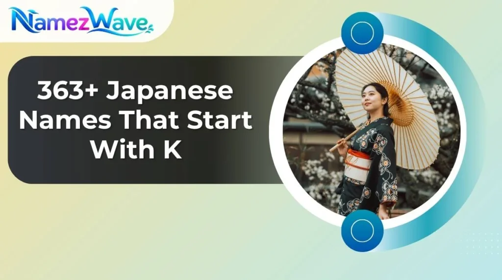 Japanese Names That Start With K