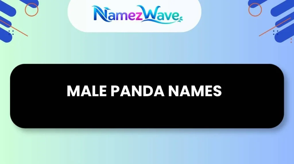 Male Panda Names