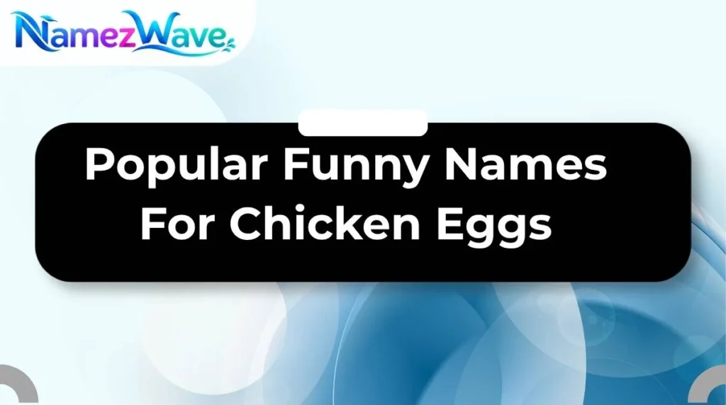 Popular Funny Names For Chicken Eggs