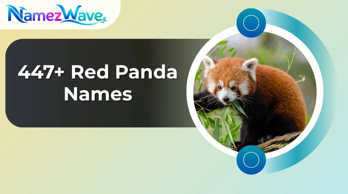 Red Panda Names