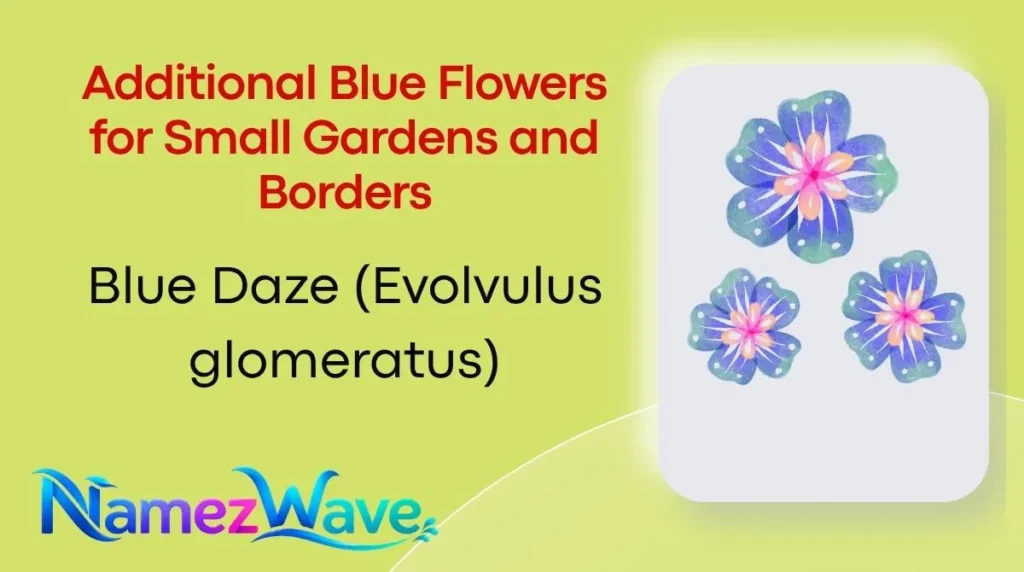Additional Blue Flowers for Small Gardens and Borders