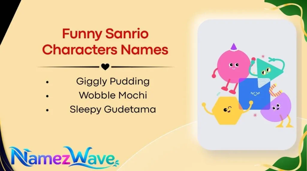 Funny Sanrio Characters Names