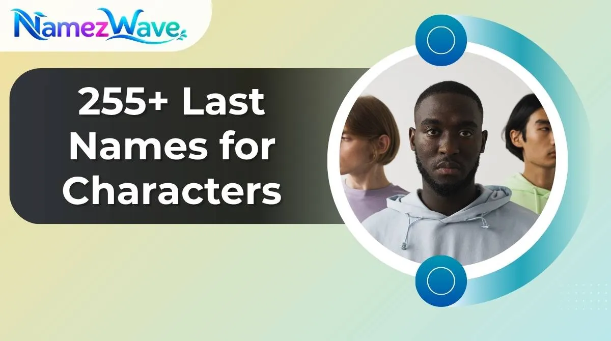 Last Names for Characters