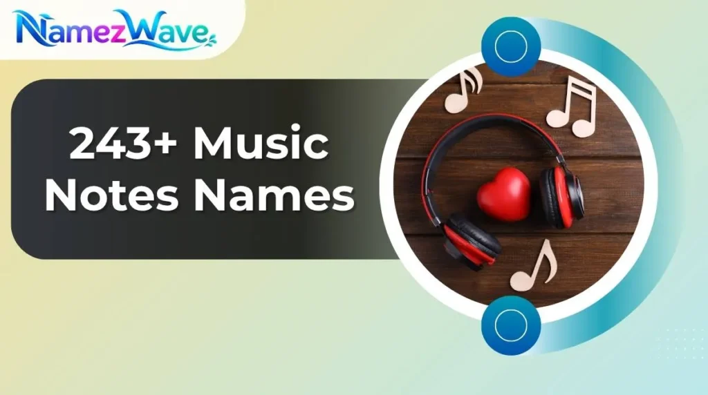 Music Notes Names