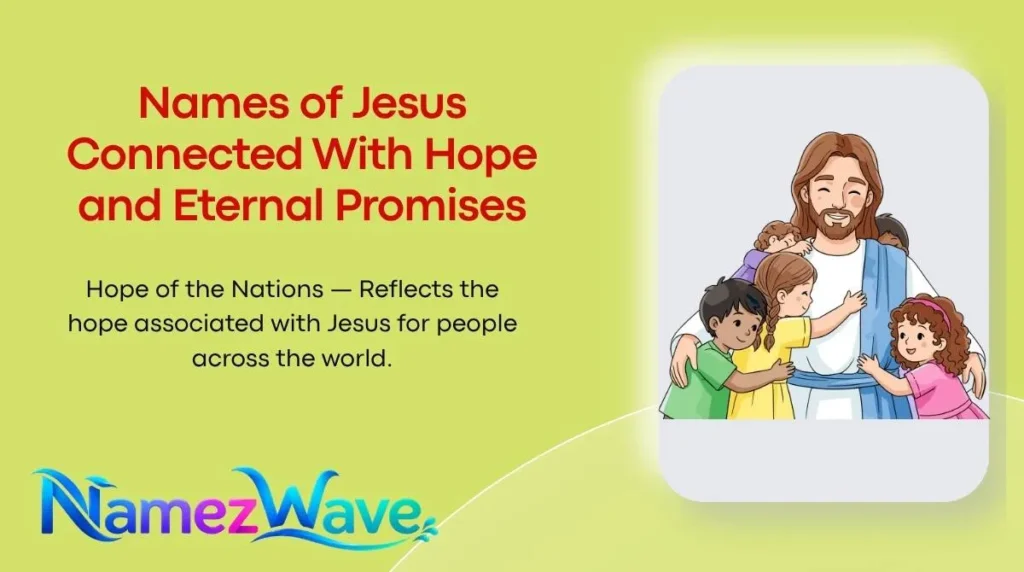 Names of Jesus Connected With Hope and Eternal Promises