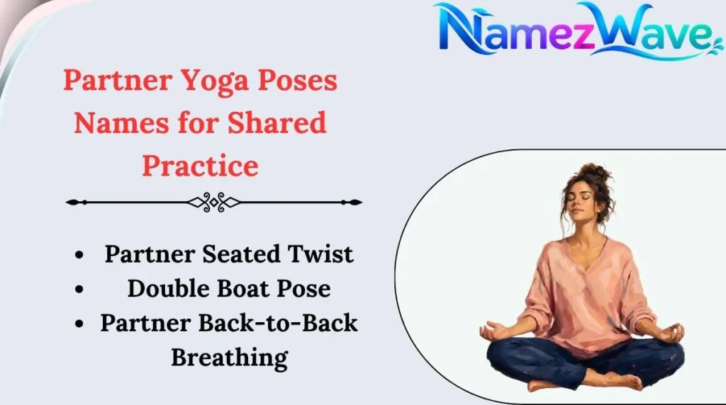 Partner Yoga Poses Names for Shared Practice